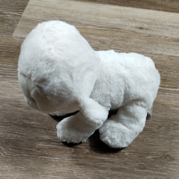 -Carters Child of Mine Plush Lamb Toy Rattle 2015 Soft Rattle Crinkle Feet Lovey - Picture 5 of 13